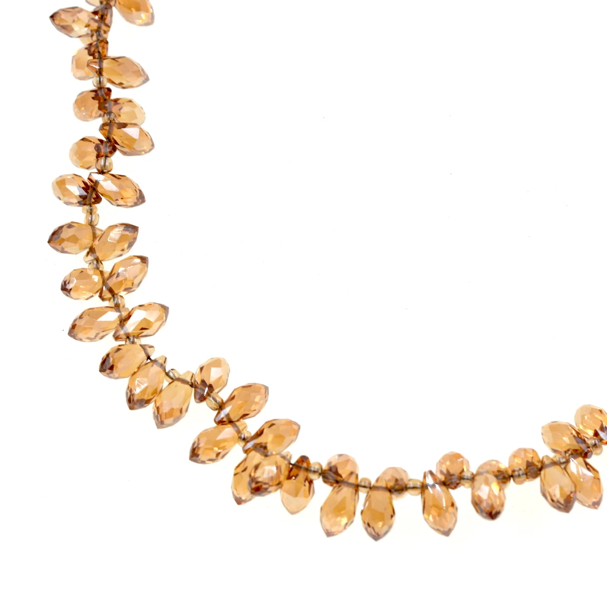 

November Coupons 6mm Teardrop pear Champagne Crystal Beads Beads For Jewelry Making DIY Bracelet