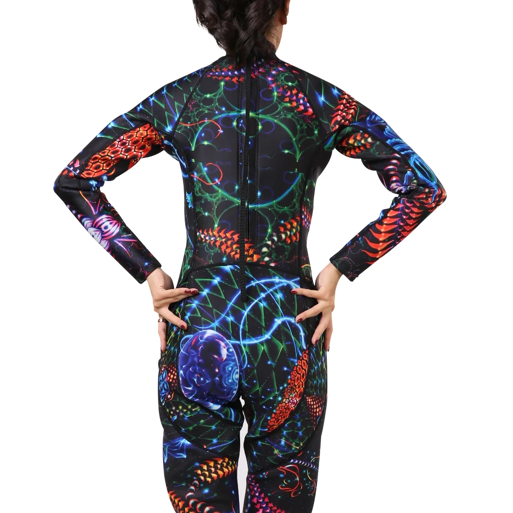 Hisea 3 мм гидрокостюм Женский для дайвинга неопреновый серфинга|wetsuit surf|3mm wetsuit women3mm