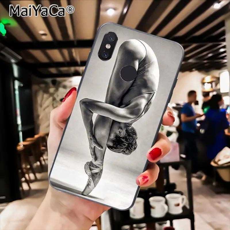 A9 MaiYaCa девочка танец балет балетки чехол для телефона чехол для Xiaomi Redmi8 4X 6A S2 7A 5A Redmi 5 5Plus Note5 7 Note8pro - Цвет: A9