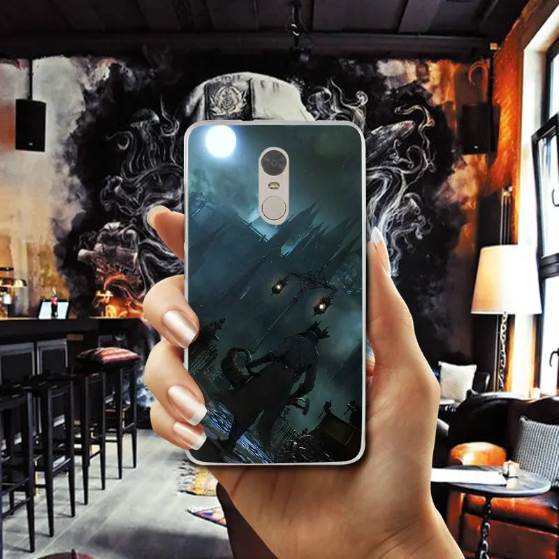 Soft TPU Phone Cases for Xiaomi Mi Redmi Note 2 3 3S 4 4X 4A 5 5S 6 8 A1 Pro Plus Coque Shell Bags Fashionable Bloodborne Games |