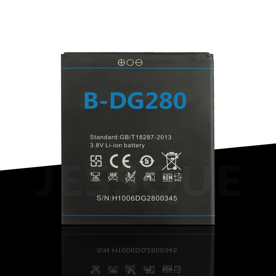 5 шт./лот 1800 мАч B-DG280 батарея Для Doogee LEO DG280 Аккумулятор Акку | Мобильные телефоны и