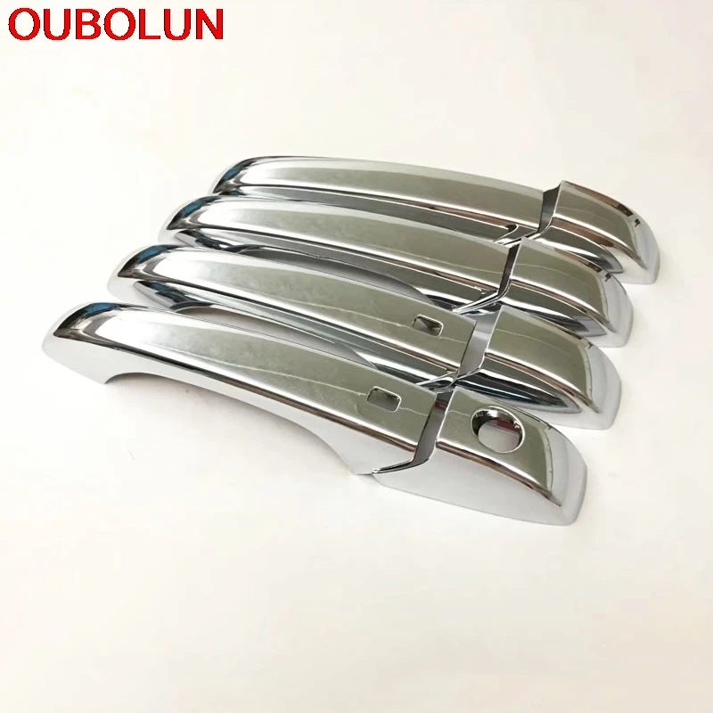 OUBOLUN для Jeep Grand Cherokee 2011 - 2014 с отверстием смарт-ключей 3 отверстия крышка дверной