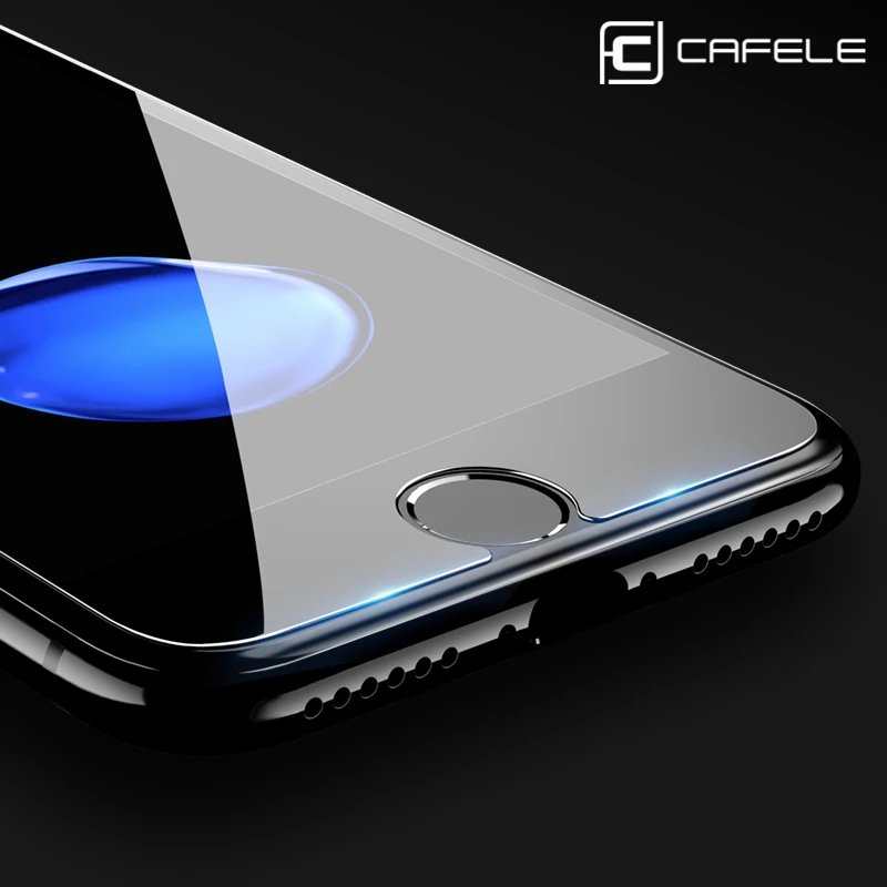 CAFELE Защита экрана для iphone X 7 8 6 6s plus 5 5S se закаленное стекло 2.5D Защитная пленка для Apple iphone