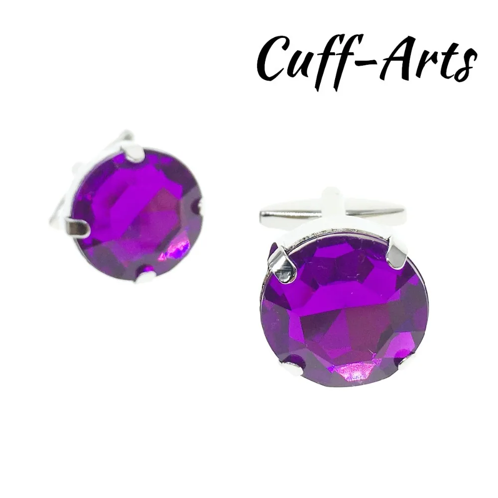 

Cufflinks Purple Acrylic Crystal Cufflinks New Anniversary Party Regalos Para Hombre By Cuffarts C20130