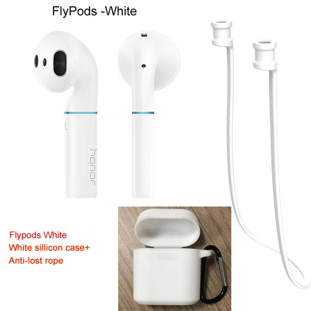 FlyPods White n W-L Новинка HUAWEI honor FlyPods Pro FlyPods Lite Bluetooth Беспроводные наушники с микрофоном Музыка сенсорная Водонепроницаемая динамическая гарнитура - Цвет: FlyPods White n W-L