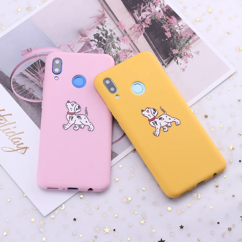 Силиконовый чехол для телефона Samsung S8 S9 S10 S10e S20 Plus Note 8 9 10 A7 A8 Акита далматинская