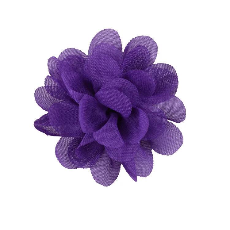 2 &quot120 шт./лот шифоновая ткань цветы для Diy повязка на голову маленьких девочек
