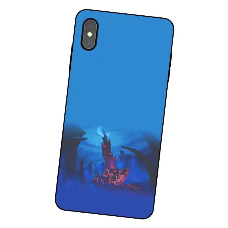 N390 Simba Coque Black Silicone Case Cover For Apple iPhone 11 Pro XR XS Max X 8 7 6 6S Plus 5 5S SE |