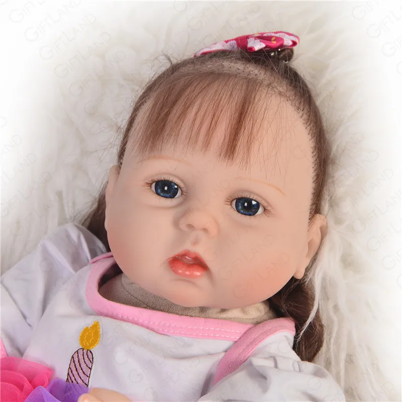 Reborn Baby Doll Bb мини кукла для малышей с радужной юбкой маленькая девочка большими