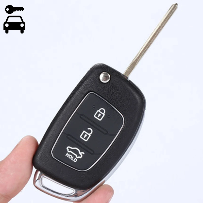 Запасной ключ для Hyundai Solaris Elantra ix25 i40 ix35 ix45 i20 Verna 3 кнопки дистанционного