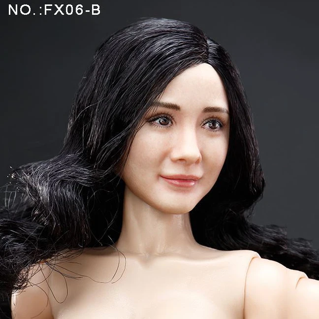 1/6 VERYCOOL Asia Star Girl Yang Mi кудрявые волосы голова лепить и VC 3,0 тело фигура FX06B без комплекта одежды