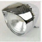 Хромированная Металлическая мотоциклетная фара для Kawasaki Vulcan Classic VN 400 VN500 VN800 900 1200