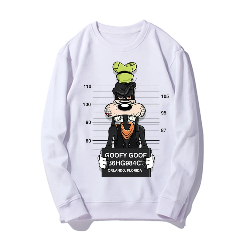 P Tee с круглым вырезом и принтом мыши Kawaii, свободные тонкие пуловеры, мужские осенние зимние повседневные толстовки с длинным рукавом, хлопковые толстовки, WD-64
