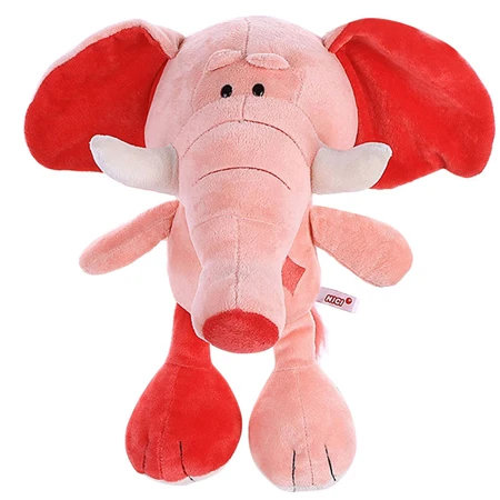 elephant Дети 1 шт. 25 см розовый NICI слон кролик игрушечный плюшевый Лев мягкие красивые игрушки-животные мультфильм аппетитные игрушки для детей подарок - Цвет: elephant
