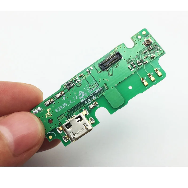 Док-разъем Micro USB зарядное устройство зарядный порт микрофон с гибким кабелем плата для lenovo K6 Note K6 Note K53a48 мобильный телефон