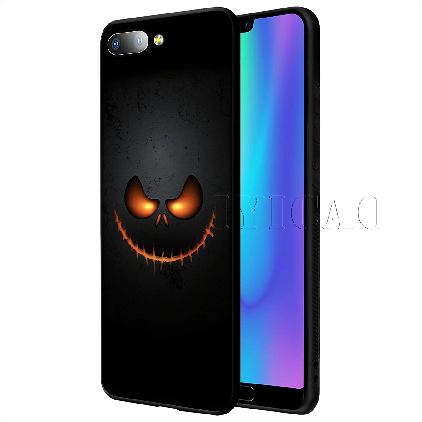 Мягкий чехол IYICAO с рисунком кошмара перед Рождеством для Huawei P20 Pro P10 P8 P9 P30 Lite Mini 2017