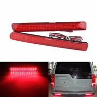 angrong 2x rear bumper reflector led brake light redca183 for range rover sport l320 discovery 3 4