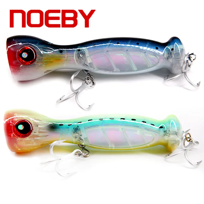 2 шт./лот приманка Popper Noeby Topwater рыболовная искусственная наживка NBL 9439 130 мм 50 г/шт.