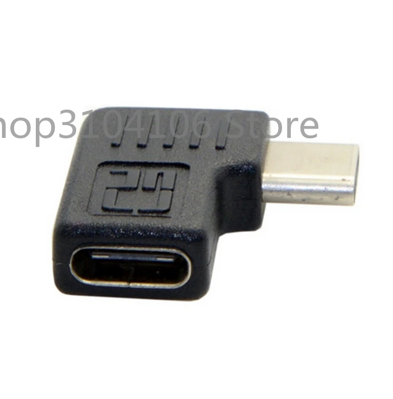 Удлинительный адаптер USB 3 1 Type C для Samsung Galaxy S8 + Plus 10 шт./лот 90 градусов с прямым и