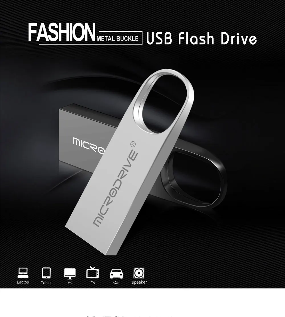 Водонепроницаемый металлический USB флеш-накопитель 128 Гб 64 ГБ 32 ГБ 16 ГБ 8 ГБ 4 ГБ 3 цвета мини-металлическая флешка, подарок U диск