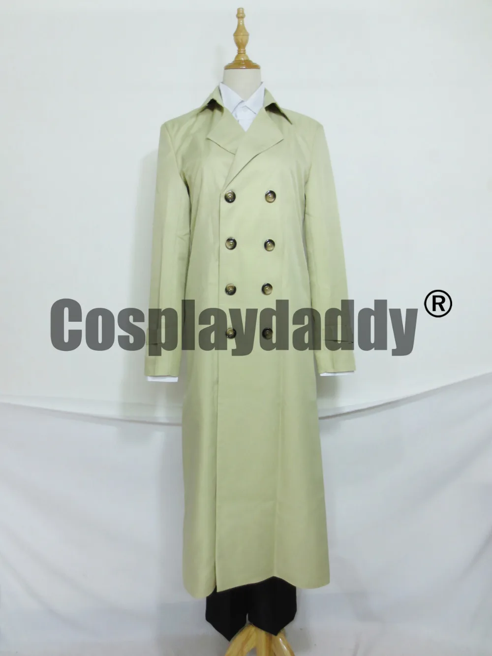Саржевое пальто из сверхъестественного кастиэля костюм для косплея A006 |