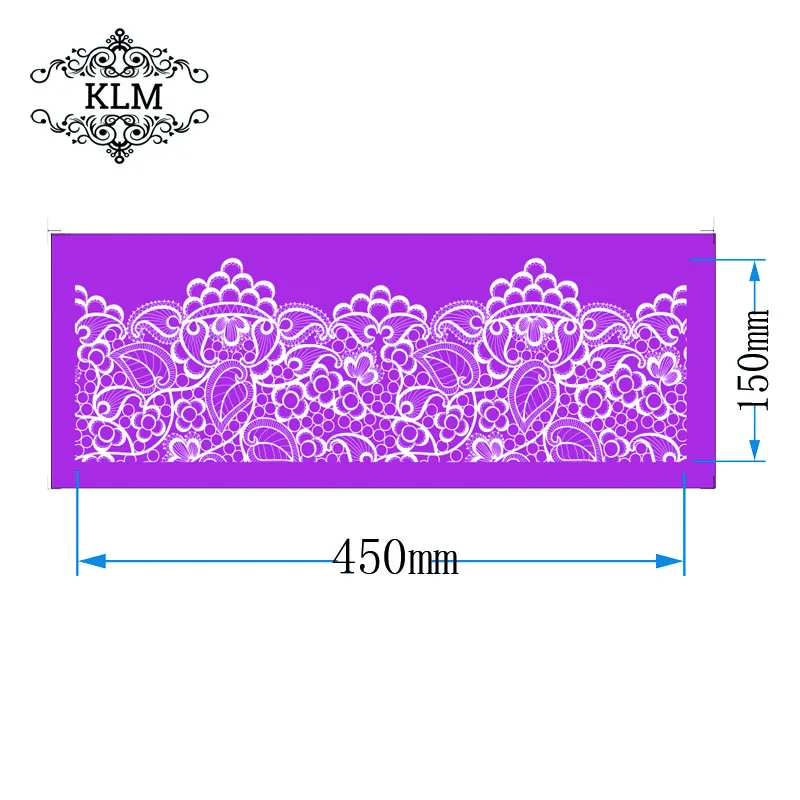 

Exquisite lace mesh mould Cake lace decoration mould DIY fondant mold