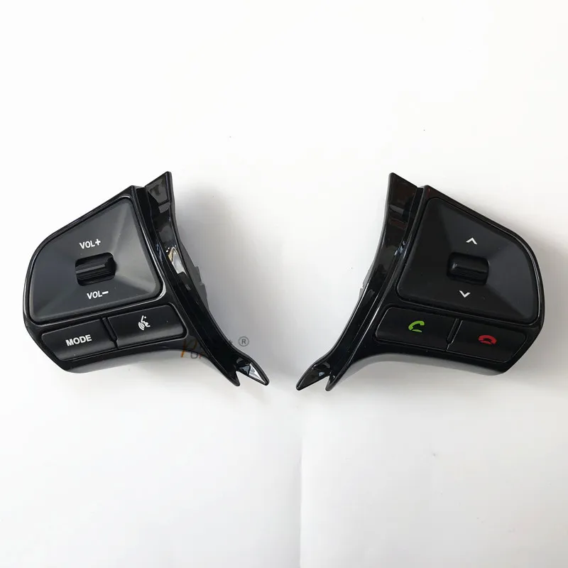 Новый Яркий черный с Bluetooth! для KIA K2 Рио Многофункциональный кнопку руль аудио и