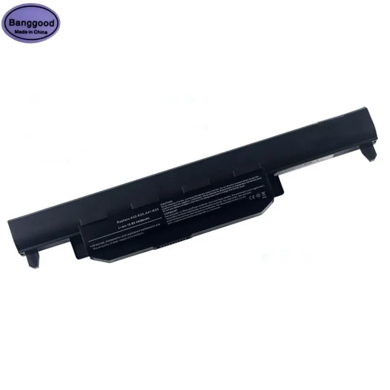 10.8V 4400mAh Laptop Battery Pack for ASUS A32 K55 A32-K55 A41-K55 A45 A55 A75 K45 K75 X45 X45A X55 X75V R400 R500 R700 U57 | Электроника
