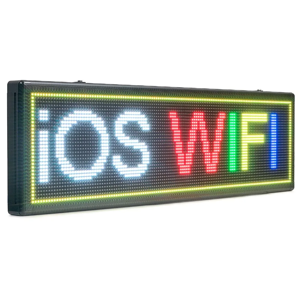 294 см Открытый водонепроницаемый RGB полноцветный светодиодный дисплей Panle wifi