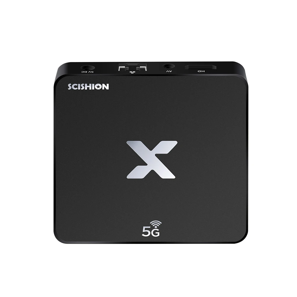 Модель X Android 8,1 Smart tv BOX 5G WiFi 100 Мбит/с Поддержка 2G 16G 4K медиаплеер четырехъядерный 2,4 ГГц WiFi телеприставка Android box