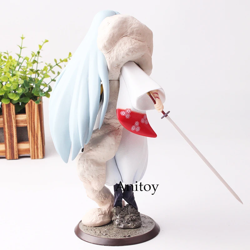 InuYasha фигурка InuYasha Аниме Sesshoumaru фигурка игрушка в подарок 22 см KT4669