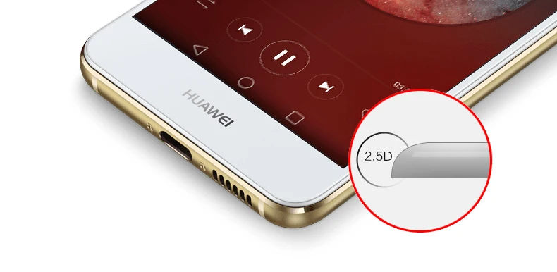 MAKAVO для huawei Nova 2 закаленное стекло 9H 2.5D Взрывозащищенный протектор экрана для huawei Nova 2 Nova2 Plus стеклянная пленка
