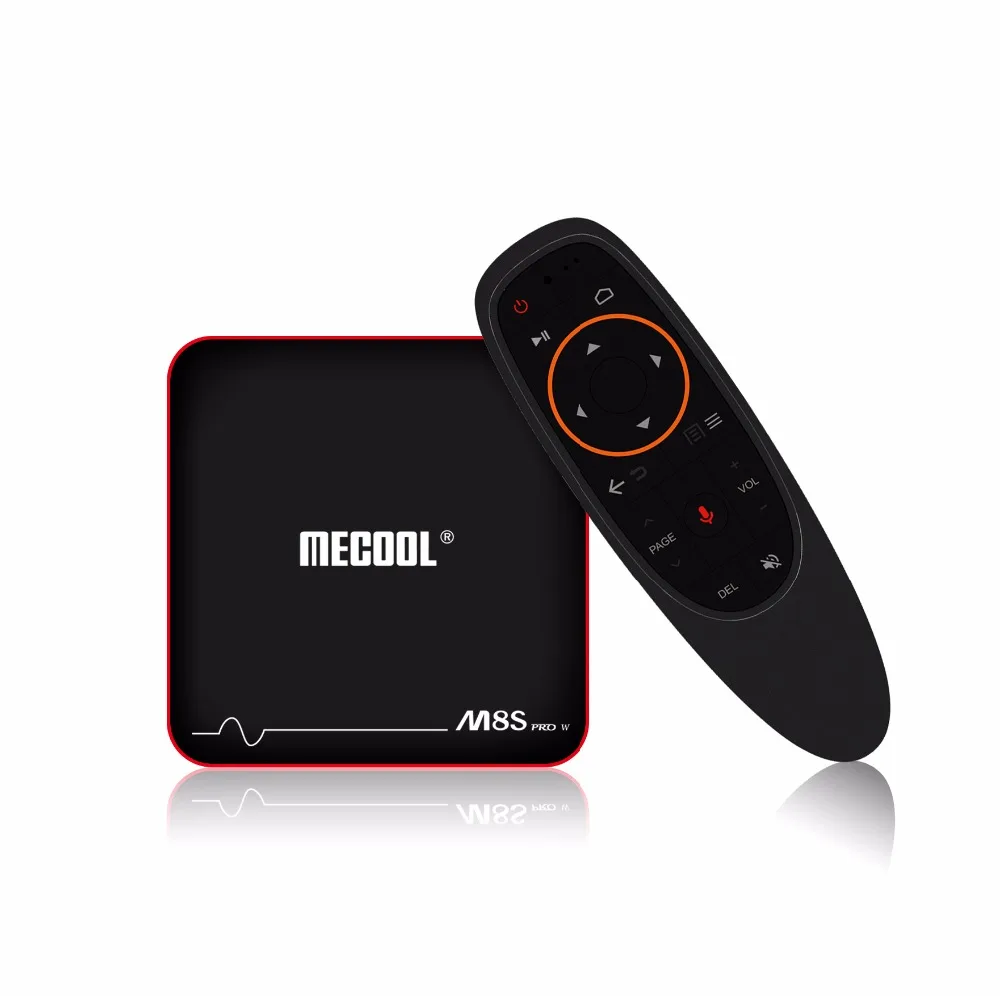 MECOOL M8S Pro W Google Smart Android 7 1 ТВ коробка 1/2 ГБ Оперативная память DDR4 8/16GB Управление Amlogic