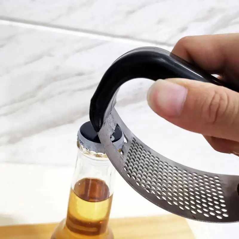 Многофункциональный измельчитель чеснока из нержавеющей стали открывалка для