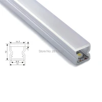 50 x 2m setslot super slim aluminum profile for led light and 11mm wide u type aluminium led housing profile for wall light