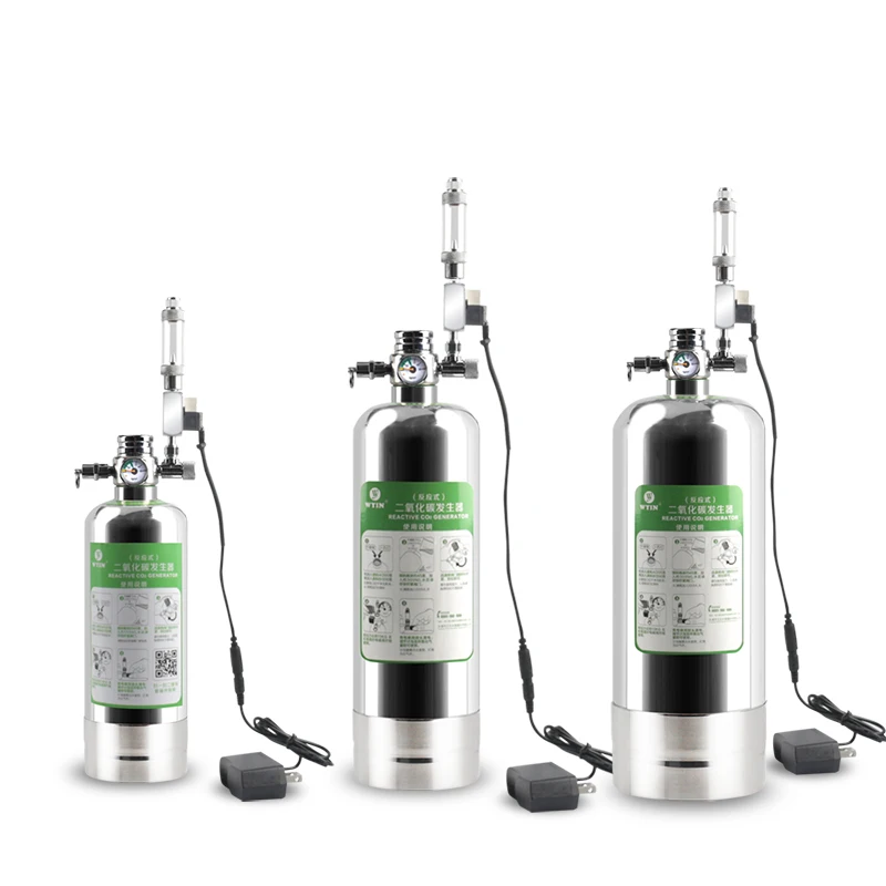 Wyin DIY CO2 генератор системы комплект с реакцией давления воздуха потока
