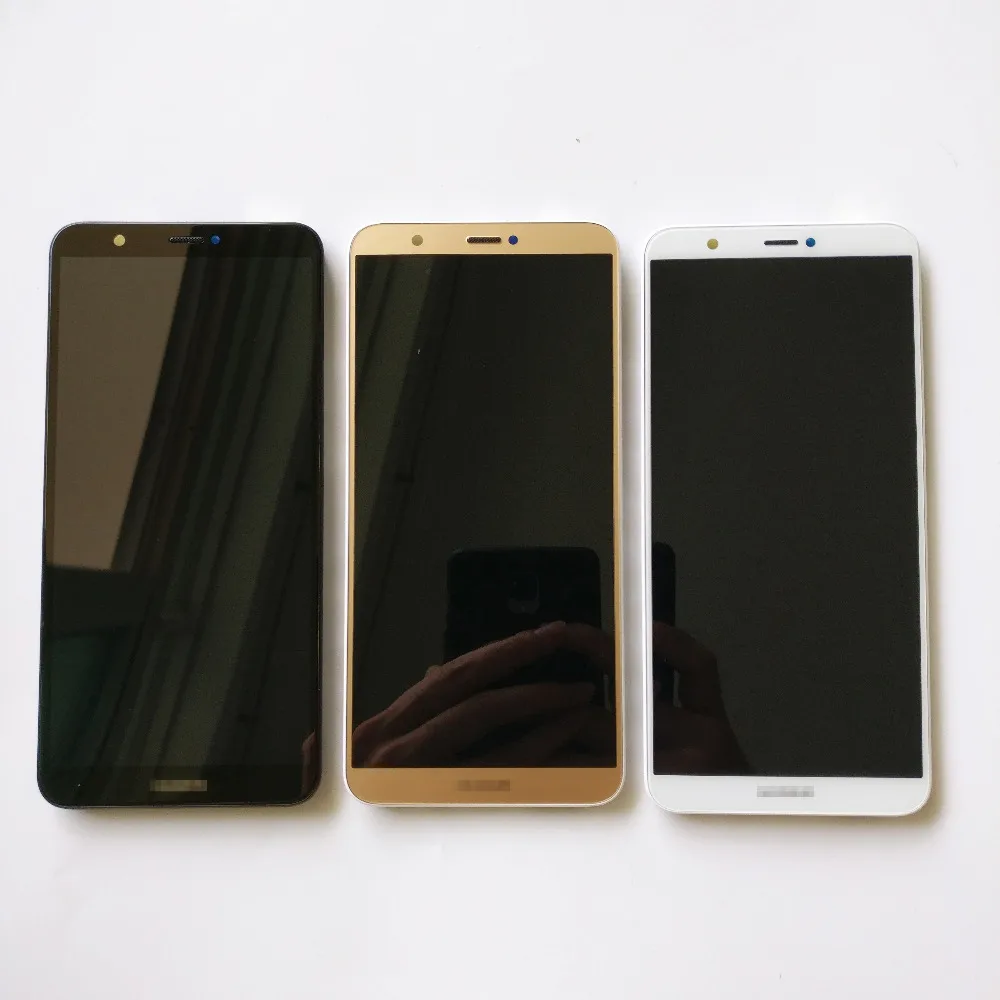 100% протестированный высококачественный белый/черный для Huawei P Smart FIG-LX1 / FIG-L21