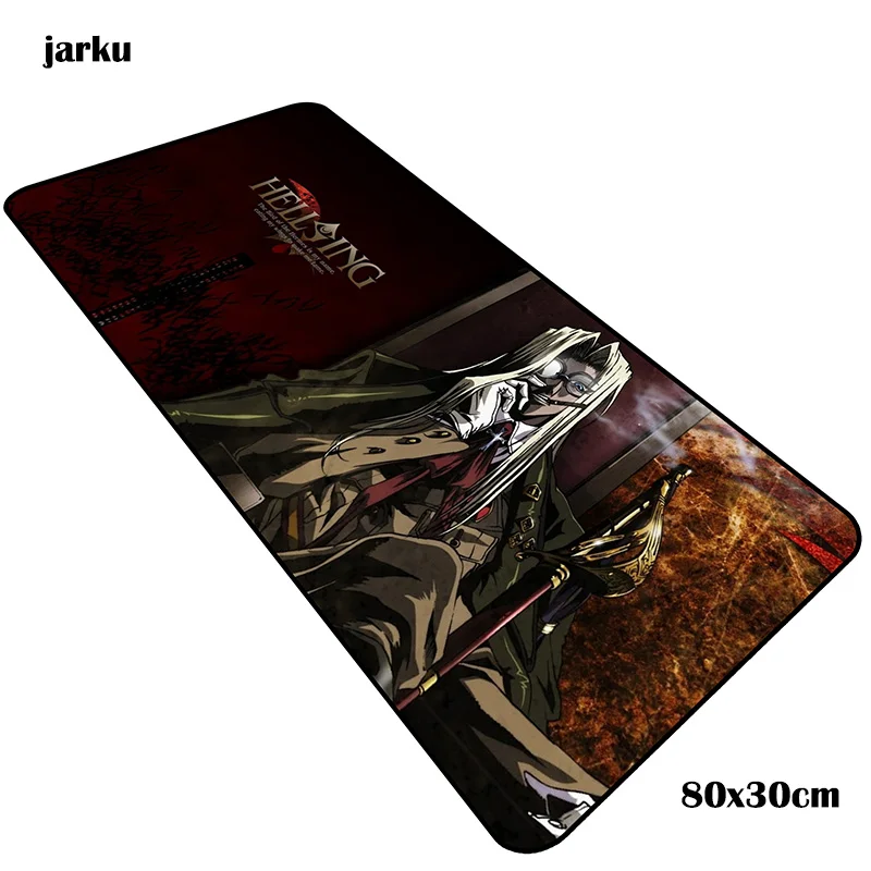 size 800x300x3mm Hellsing коврики 800x300x3 мм массовый узор игровой коврик для мыши большая клавиатура Коврик для мыши милый ноутбук аксессуары для геймеров коврик для мыши - Цвет: size 800x300x3mm