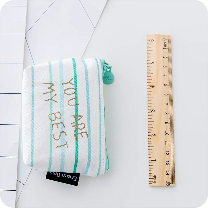 2019 hot cloth mini wallet for cute girls creative letter geometry small fresh zipper coin pouch women key card case purses | Багаж и