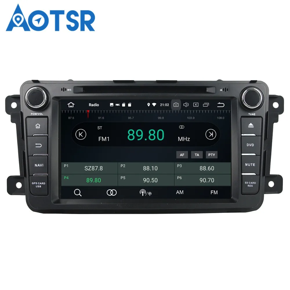Автомобильный DVD плеер Aotsr Android 8 0 7 1 С GPS навигацией для Mazda CX 9 2012 2013 мультимедийный