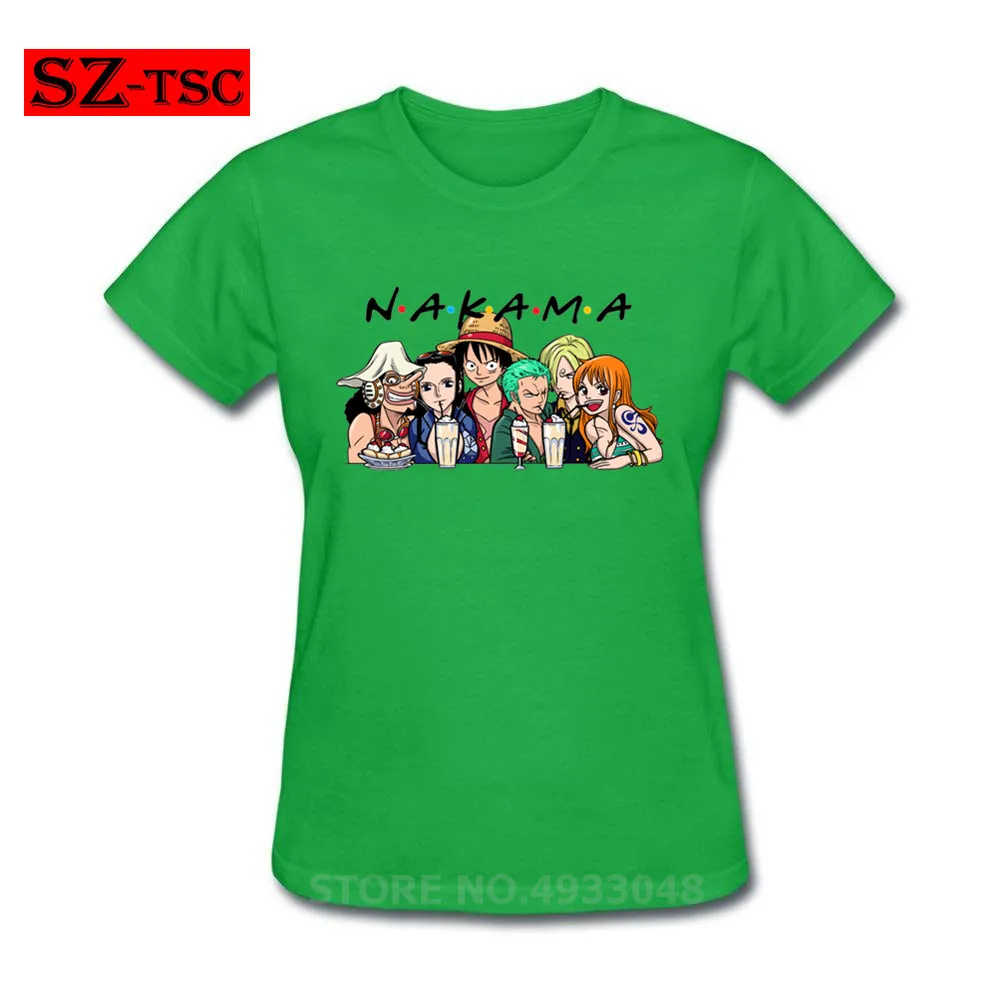 Женская футболка с принтом король пиратов обезьяна D Luffy Chopper Roronoa Зоро NAKAMA One Piece