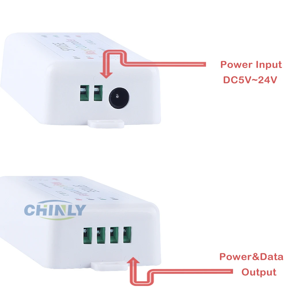 Bluetooth Приложение iOS Android светодиодный контроллер пикселей DC5-24V для WS2811 WS2812B APA102 SK6812 индивидуально адресуемых полосы света