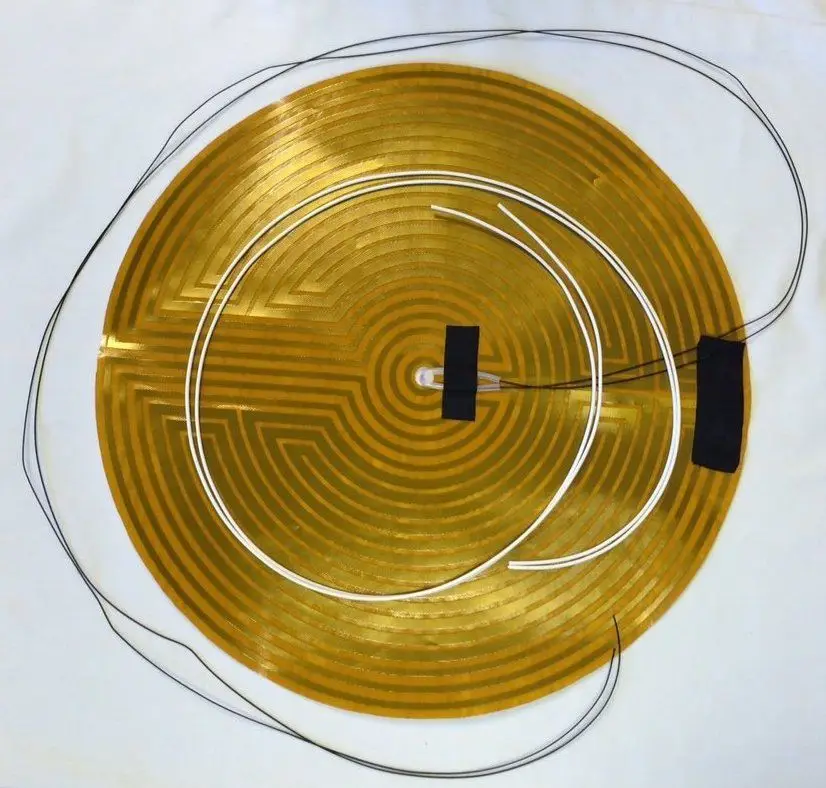 

Funssor 160/200/240/350mm/400mm 12V/24v Round Polyimide film Heater bed NTC3950 Thermistor for Delta/Kossel 3D Printer