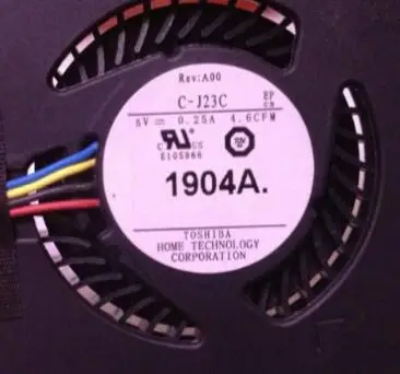 Оригинальный вентилятор E6520 Toshiba E105866 5 В 0 25 А четырехпроводный | Компьютеры и офис