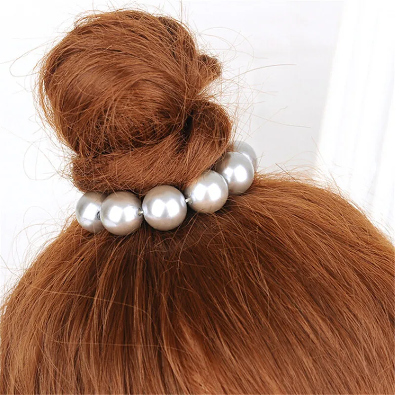 Жемчужная бижутерия модные эластичные повязки для волос женские головные уборы