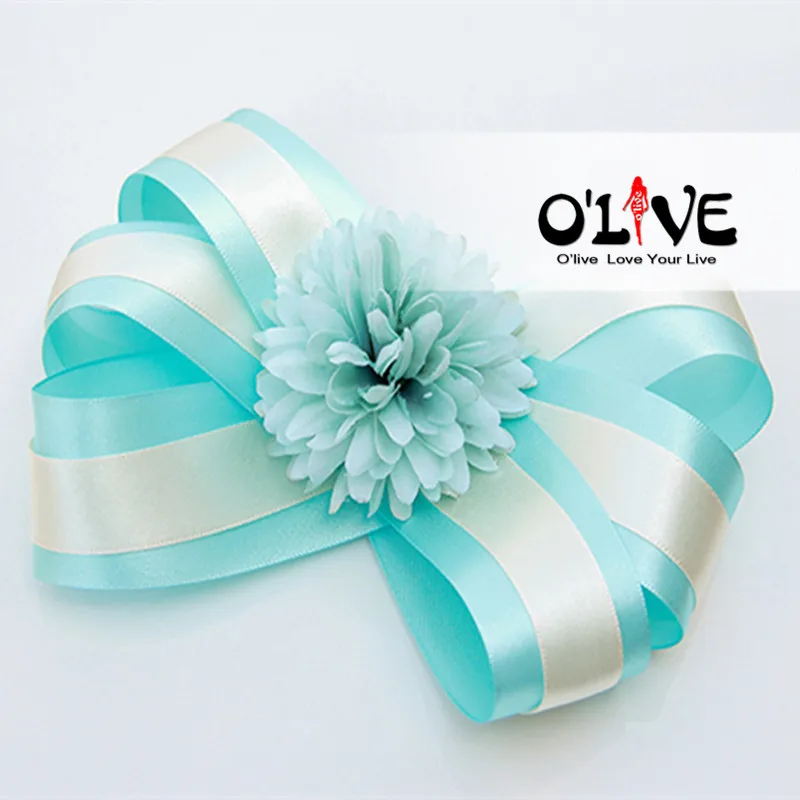 Wedding Car Decoration Flowers Artificial Sucker Ribbon Decorative Wreath DIY Customized Wholesale | Дом и сад