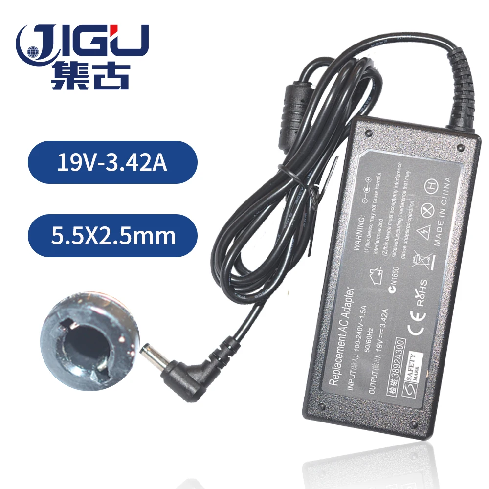 

19V 3.42A 5.5*2.5mm 65W AC Power Adapter For Toshiba Satellite L500 NB300 L300 L350 L775 U400 L755 R850 L730 C600 R700 charger