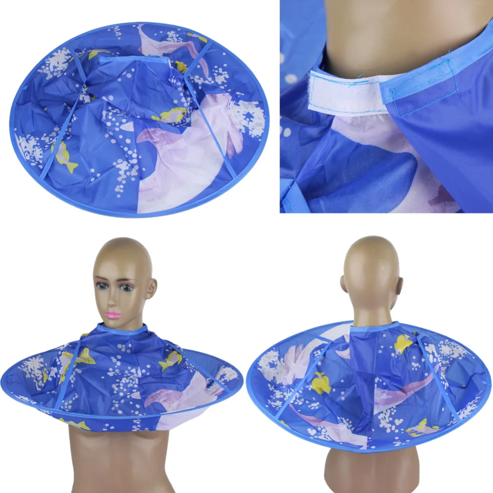 Стрижка волос накидка стрижка платье Парикмахер Фартук Салон Семья Дети зонтик