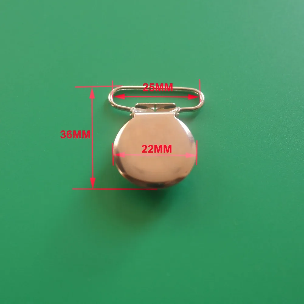 Бесплатная доставка 200 шт Серебряный Круглый топ металлический подтяжки/соски