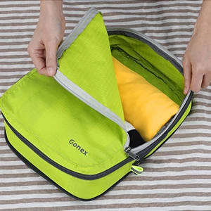 Gonex 3 шт./компл. дорожная сумка для хранения Чемодан Органайзер подвесной Ziplock Костюмы компрессионная упаковочная коробка для подарка любимому